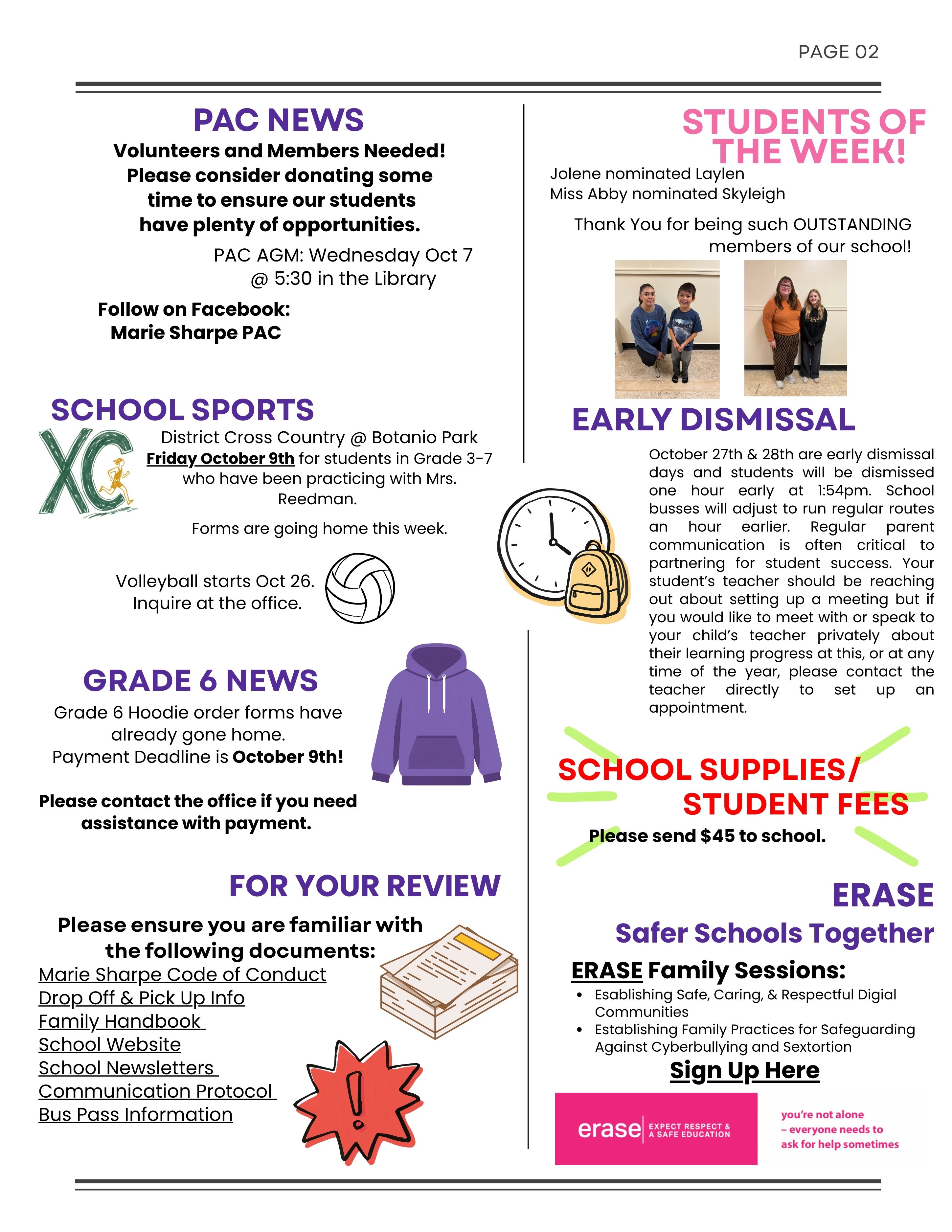 Oct Newsletter 2